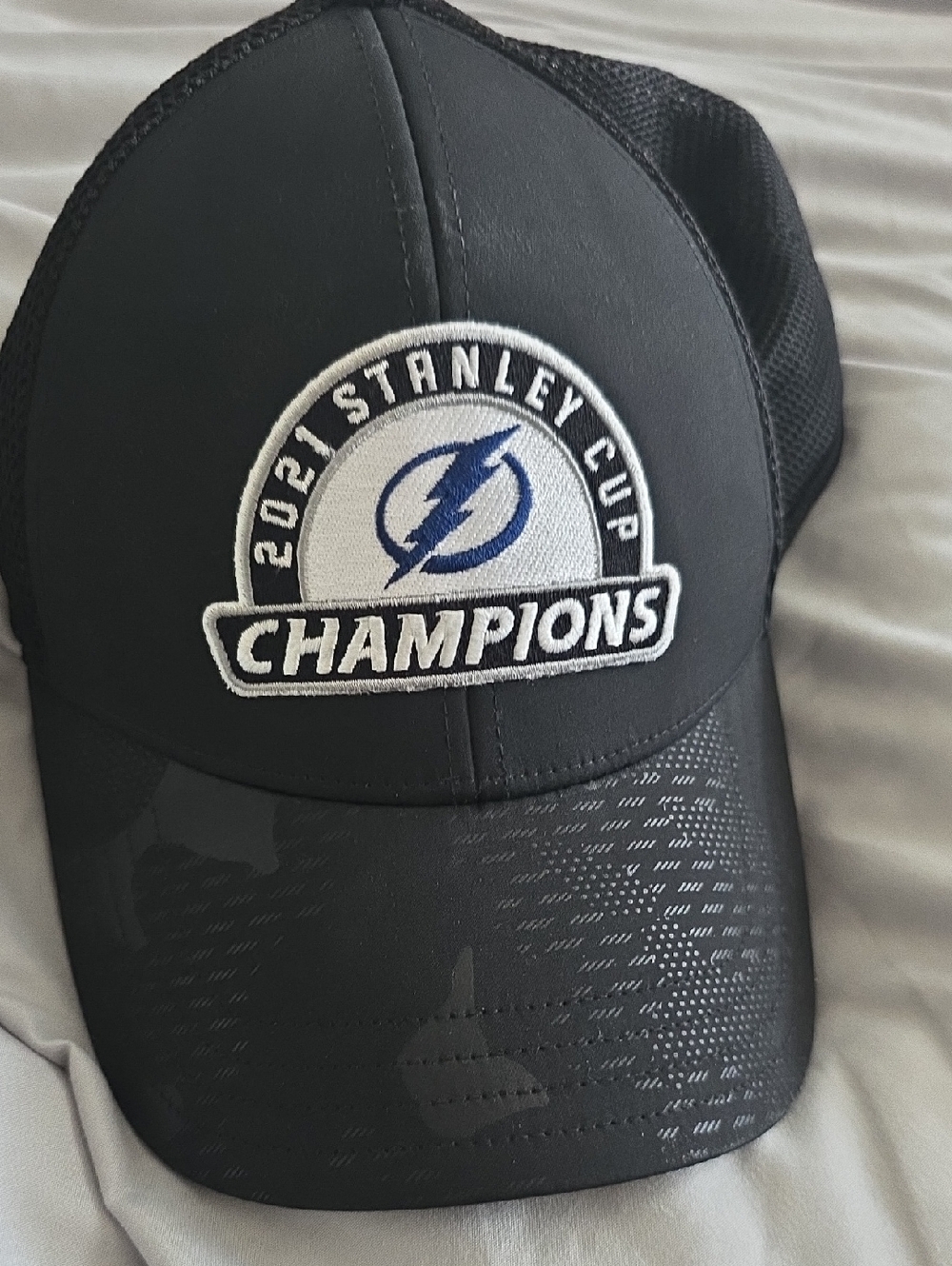 Fanatics Black 2021 Stanley Cup Champions Trucker Hat